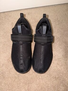 Nike Black Mesh Slip-On Athletic Shoes
